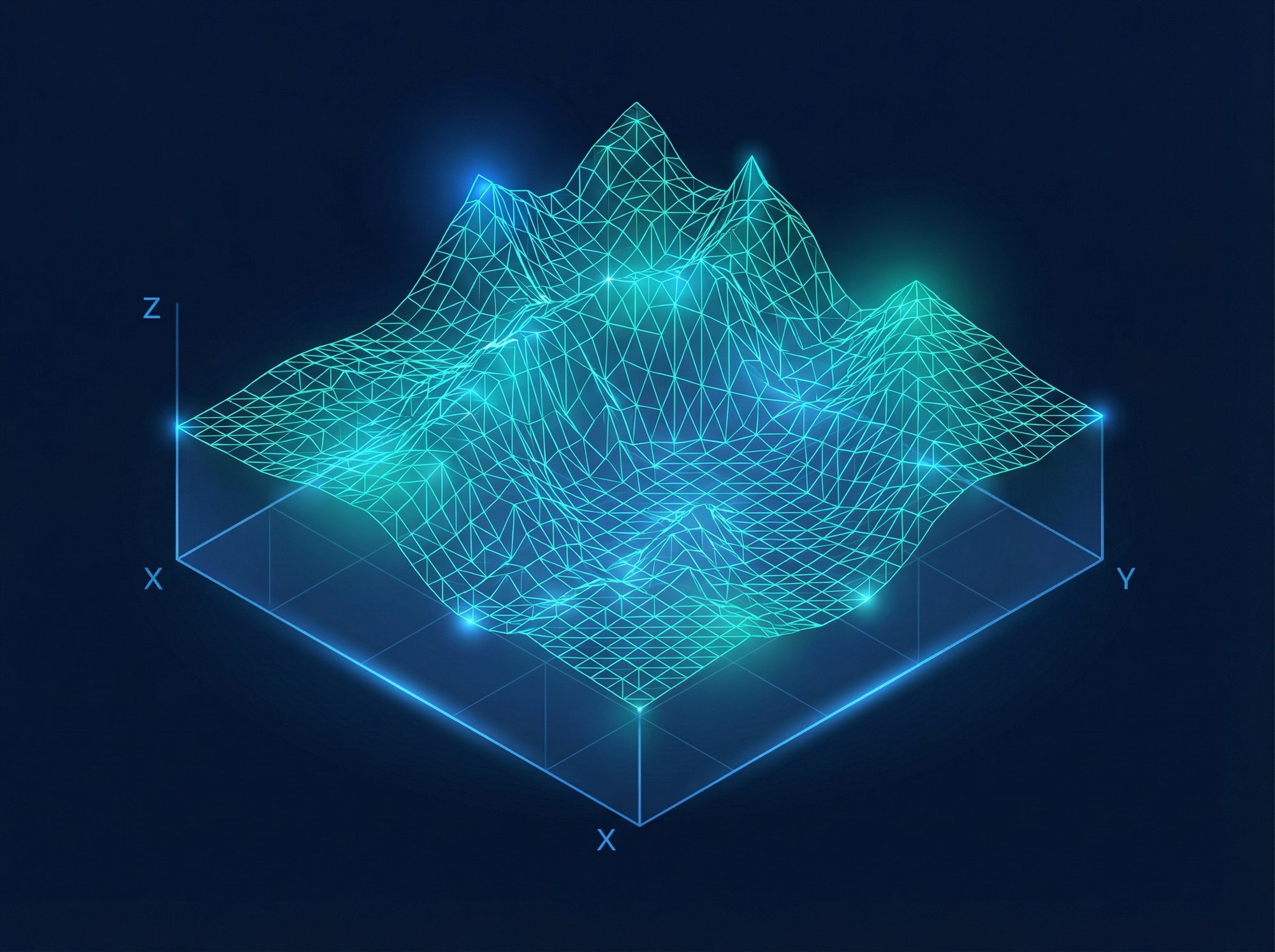 Import and edit terrain meshes from LiDAR, DEM, and GeoTIFF files