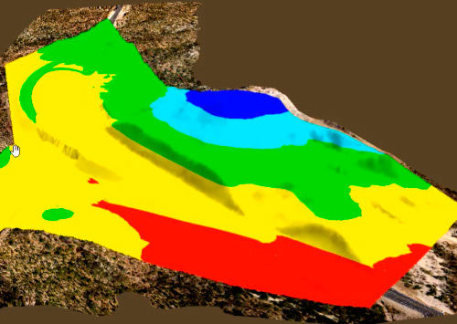 CAD-Earth Elevation Slope Ranges